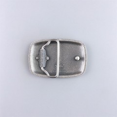 Small Size Vintage Silver Hammer Forged Belt Buckle With 1.57 inch 4 cm Loop