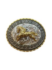 Horse Western Style Buckle Hebilla Vaquero Con Caballo