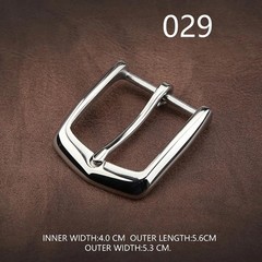 Premium Belt Buckle for Casual Attire High Grade 304 Stainless Steel Pin Buckle