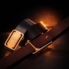 UScarmen Men&rsquo;s Genuine Leather Dress Belt, Black 34&Prime;-38&Prime; Length120cm,