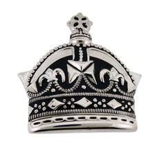 New Men Women Papa Silver Star Crown Belt Buckle Western Cowgirl Antiqued Finish