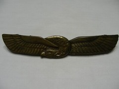 Seagull Themed – Vintage – 2 Piece Brass – 7/8&Prime; x 6 1/2&Prime; Skinny Belt Buckle!