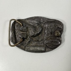 Deer Hunting Belt Buckle Master Piece Collection BA-137 Made In USA