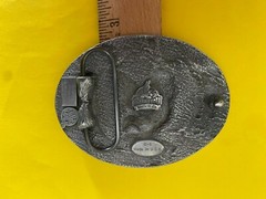 1991 SISKIYOU BELT BUCKLE G-5 EAGLE VERY NICE