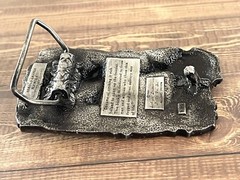 1981 Vintage Gold Rush Siskiyou Belt Buckle