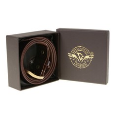 Milwaukee Leather MP7115 Men&rsquo;s Light Brown Genuine Leather Belt with Interchange