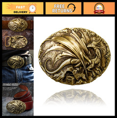 Custom Western Belt Buckles for Men – Brass Buckle Accessories – Stylish Men&rsquo;s B