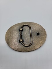 1996 US OLYMPICS ATLANTA SHOOTING TEAM BELT BUCKLE AIM FOR GOLD