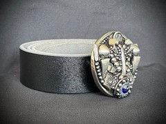 “Industrial Crest” Belt Buckle c.2007–2009 2.5 OOAK Darren McNeese