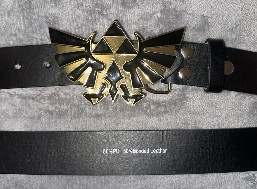 Zelda Twilight Princess Belt Reversible Belt And Buckle Combo Cosplay Costume
