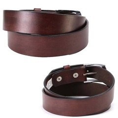 Milwaukee Leather MP7118 Men&rsquo;s Brown Premium Leather 1.5 Inch Wide Belt