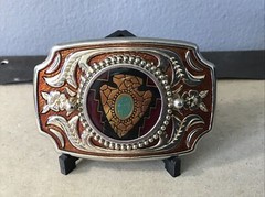 Arrow Oval Belt Buckle, Made in U.S.A. ~Z19~