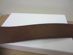 Vintage 90’s 91 Armani Exchange Double Head Eagle Buckle Leather Belt Fits 36