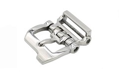 Stainless Steel Single Prong Belt Buckle 1.6&Prime; (40mm) for 1.5&Prime; (38mm) Belts