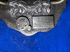 SISKIYOU THE AMERICAN VETERAN COMMEMORATIVE BELT BUCKLE 1987 LIMITED ED.186/2500