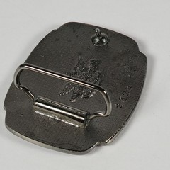 Vietnam Veteran Enamel « We served Our Time in Hell » Made in the USA Belt Buckle