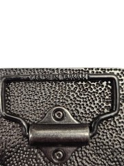 Forklift Operator Metal Belt Buckle – 3D Relief Design