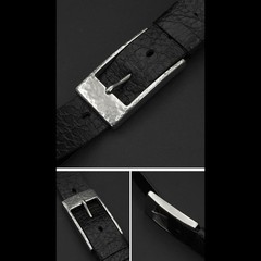 Vintage Steel Belt Buckle Retro Square Frame Hardware Clothing DIY Accessory