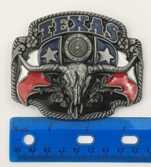 Texas Pride Belt Buckle Western Cowboy Mens Belt Buckles