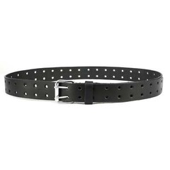 Milwaukee Leather MP7121 Men&rsquo;s Double Prong Genuine Leather Belt w/ Buckle