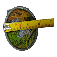 Raised Detail CAMO DEER RUNNING camouflage BELT BUCKLE Outdoor wildlife Wear