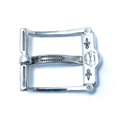 German silver belt buckle Spring sun, Pin type buckle, Frame ruzsha buckle