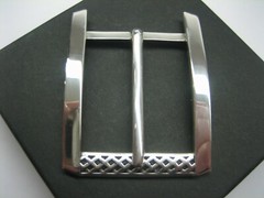 STERLING SILVER 925 BUCKLE WITH GENUINE LIZARD 1.5&Prime; BELT MADE IN U.S.A.