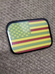 Cannabis Flag Belt Buckle Bob Marley Weed Style
