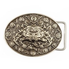 Cancer german silver belt buckle, Cancer Crab Horoscope Astrological Zodiac Sign