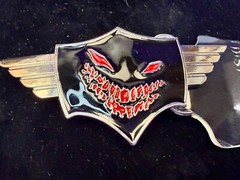 DISTURBED Creepy Face American Heavy Metal Band Logo 2009 Bravado Belt Buckle