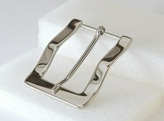 New 1 1/2&Prime; (38mm) man women(#T17) pin buckle high quality nickel color US stock