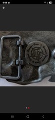 Famous Stars & Straps Guns and Rose Pewter Belt Buckle