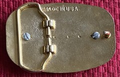 ELKS FRATERNITY VINTAGE BELT BUCKLE WESTERN INSERT DEER ANTLERS HUNTING BUCK