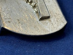 Vtg Naval USS HW Gilmore AS-16 Belt Buckle Fulton-Class Submarine Tender Japan
