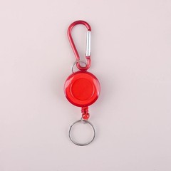 10Pcs Fishing Zinger Retractable Key Chain Carabiner Extender Tether Tackle Tool
