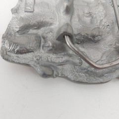 Ride Free Die Free A Way of Life Howdy Biker Belt Buckle Skull