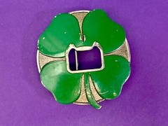 Four Leaf Clover W/ Bottle Opener** Funny Novelty Belt Buckle By Kalan
