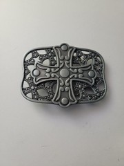 Celtic Cross Medieval Religious Faith Symbol Gothic Biker Belt Buckle
