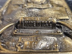 1982 USMC United States Marine Corps First to Fight Belt Buckle B173