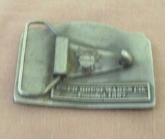 Belt Buckle EKCO-FORGE by Ekco Housewares 3 1/4&Prime; X 2 1/4&Prime; Fits 1.75&Prime; NEW