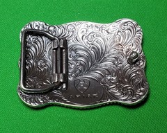 Lot of 4 Belt Buckles ~ Horse Head Jack Daniels Old No. 7 Fish Ariat