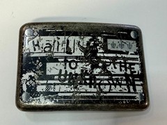 Hail to the Unknown Statement Novelty Vintage Rectangular Belt Buckle