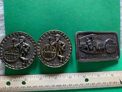 3 Mac Tools metal belt buckles beltbuckles