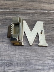 MCM Gold Tone Belt Buckle No Belt Men&rsquo;s Accessories KG