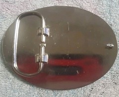 North American Hunting Club Life Member two tone belt buckle With Tin