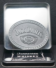 XD25152 *NOS* VINTAGE 2014 *JACK DANIEL&rsquo;S* TENESSEE WHISKEY ALCOHOL BELT BUCKLE