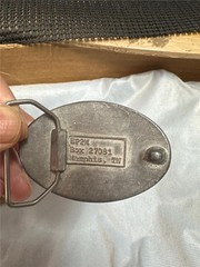 Vintage BELL Telephone Belt Buckle Lot of Two