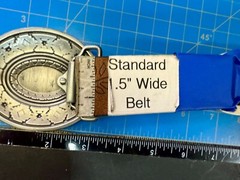 Southwestern Style Native Indian Tribal Art Pattern Enameled Colors Belt Buckle