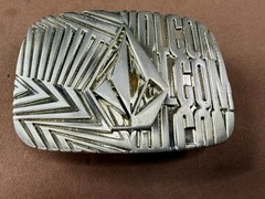 Volcom Skateboard Surfer Board Sports Apparel Advertising Promo 90s Belt Buckle