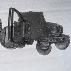 Vintage Rare New Tractor Belt Buckle Limited Edition Embossed Free Shipping